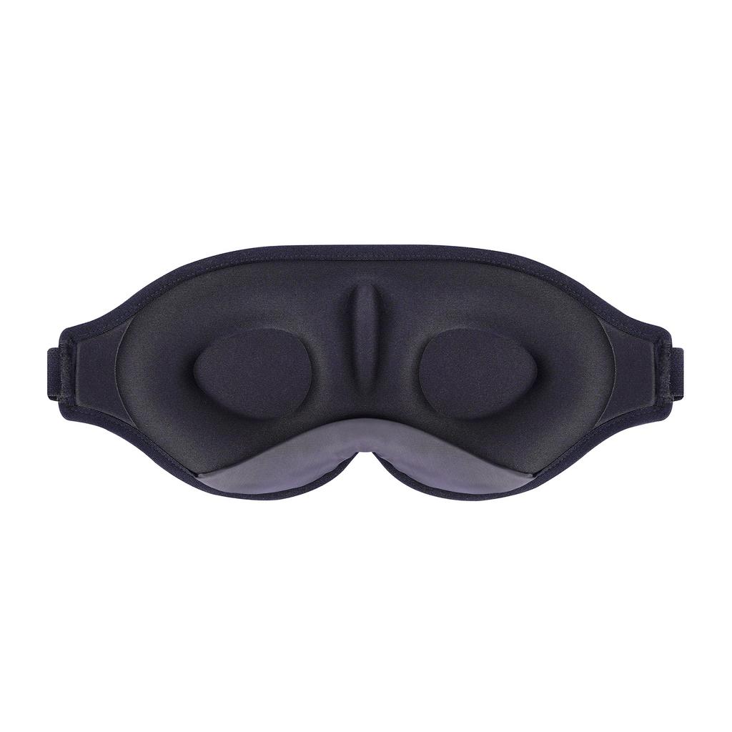 Masque de sommeil rembourré doux, occultant 3D, couvre-yeux luxueux, bandeau de voyage