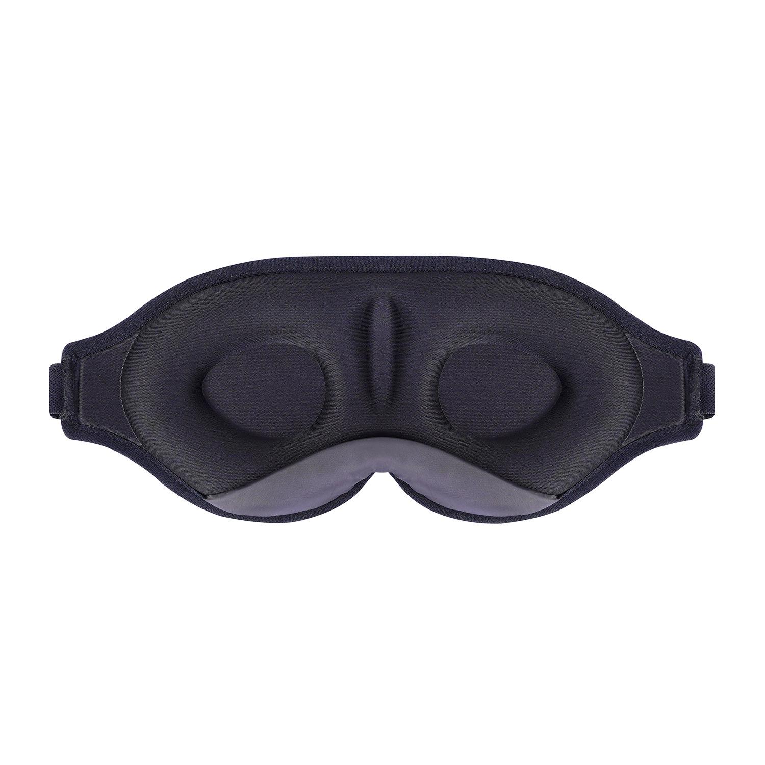 Mascherina Per Dormire Per Uomini E Donne, 3D Mascherina Occhi Per Dormire Con Cinturino Elastico Regolabile - Foto 9