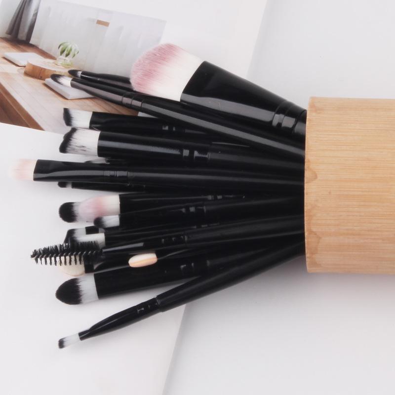 Makeup Brush 5-Piece Set: Loose Powder, Eyeshadow, Foundation, Eyebrow Brushes