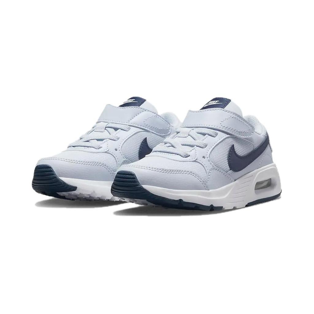 Nike Air Max SC PS Football Grey Midnight Navy Kids Sneakers White Summit-White CZ5356-012