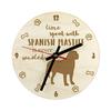 Spanish Mastiff, Mastín Español - Clock with Dog, Wooden Clock with Engraving, Personalised Clock by