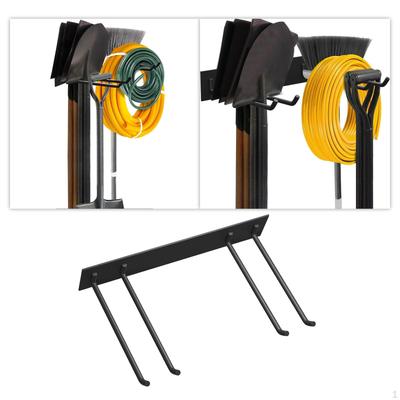 Garage Garden Tool Organizer Yard Rack Versatile Organization Practical Broom Holder and Rake