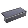 Fence Light 3 LED Lenses Energy Saving Smart Light Control Water Proof Solar Wall Light for Yard Garden Outdoor
