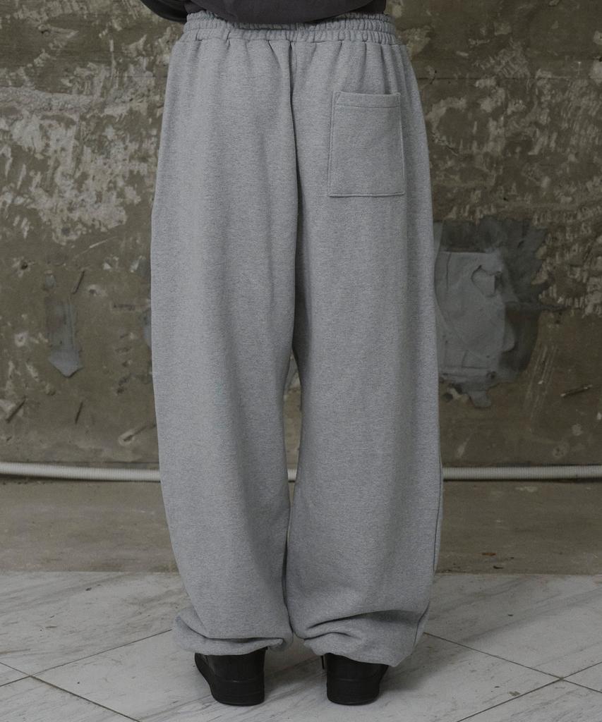 ERER Cutout Detail Sweatpants Gray