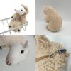 Cute Plush Sheep Doll 16cm Rokkosan Pasture Detachable Soft Simulation
