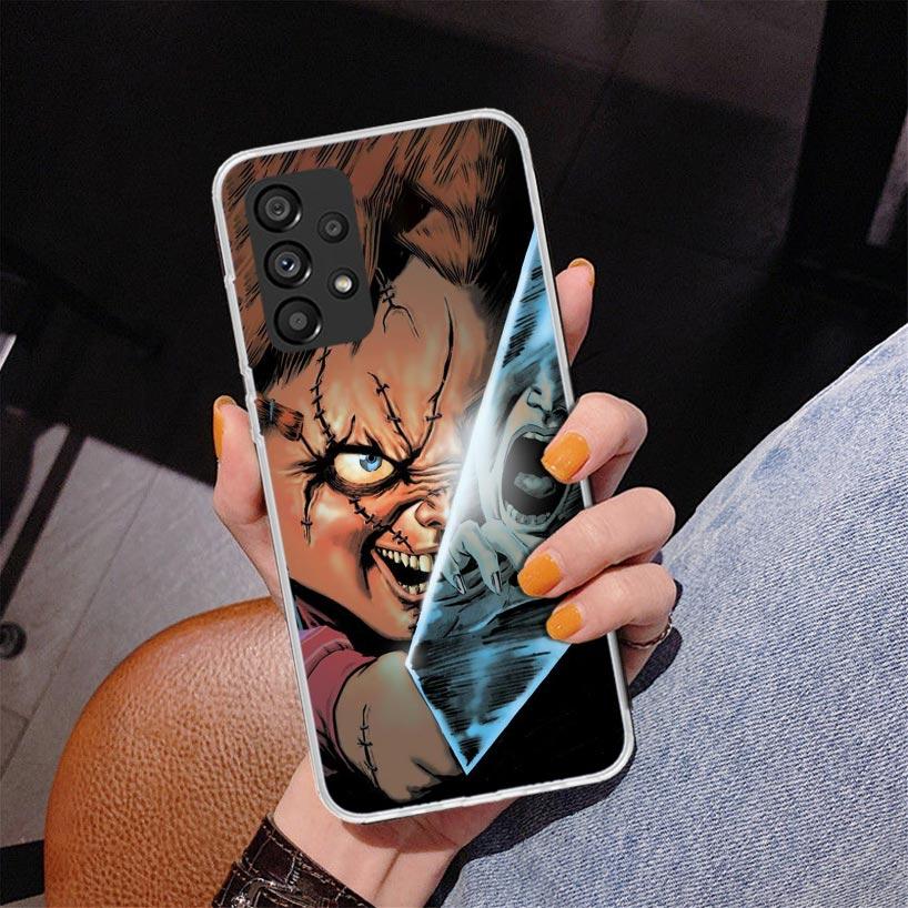 Chucky Child's Play Phone Case For Samsung Galaxy A17 A16 A15 A14 A13 A57 A56 A55 A54 A53 A37 A36 A35 A34 A33 A26 A25 A24 A23 Ga