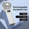 120-Speed Mini Handheld Fan LCD Display USB Rechargeable Ice Cooling Fan Summer Travel Outdoor Portable Small Personal Fan