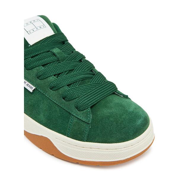 Мужские кроссовки Tommy Jeans Tjm skater sneaker em0em01607 зелёные