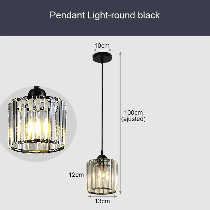 Dining Room Light Creative Personality Crystal Ceiling Lamp Bedroom Restaurant Corridor Entrance Small Chandelier Pendant Lights