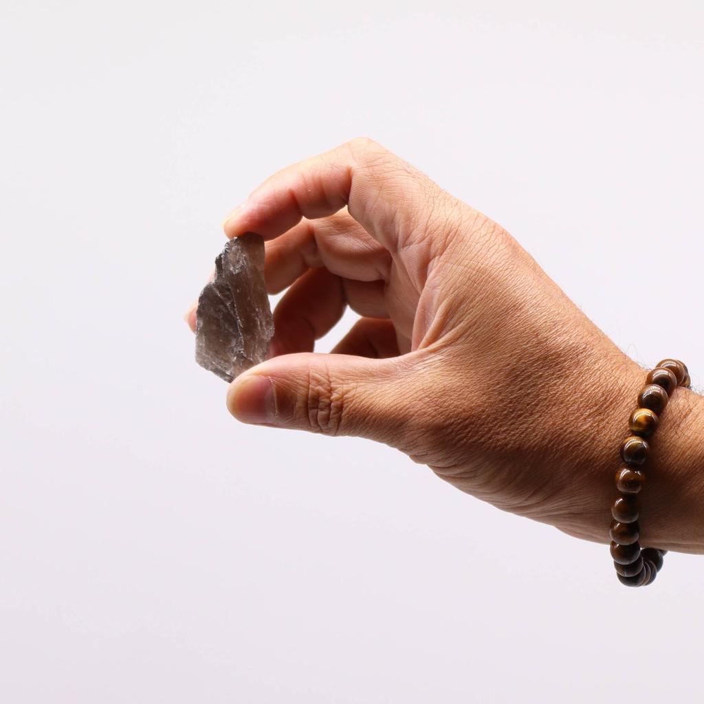Smoky Quartz Raw Crystals, 500g