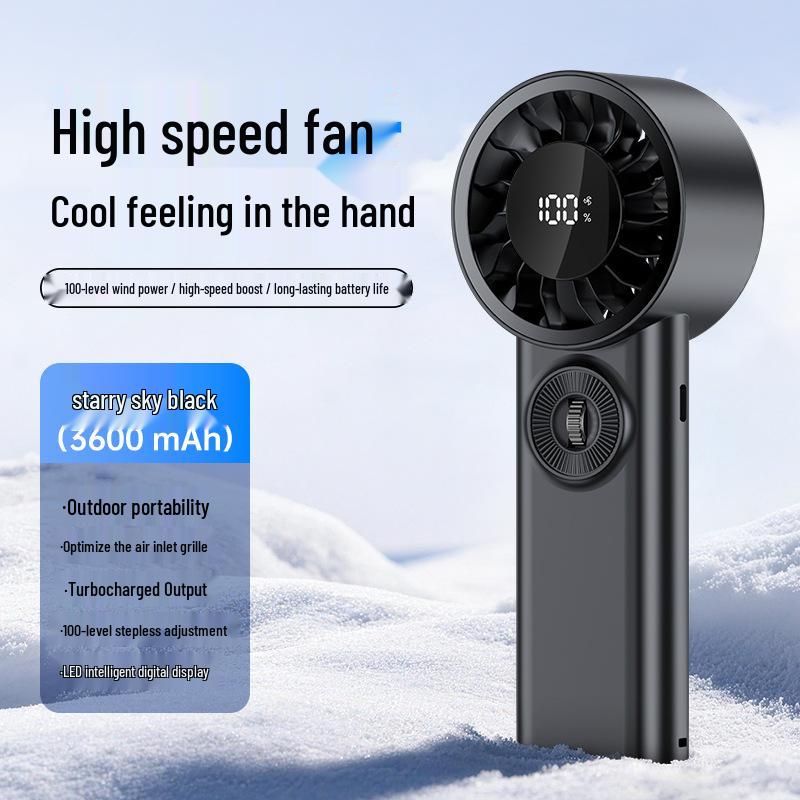 26-Speed USB Portable Neck-Hanging & Desktop Fan