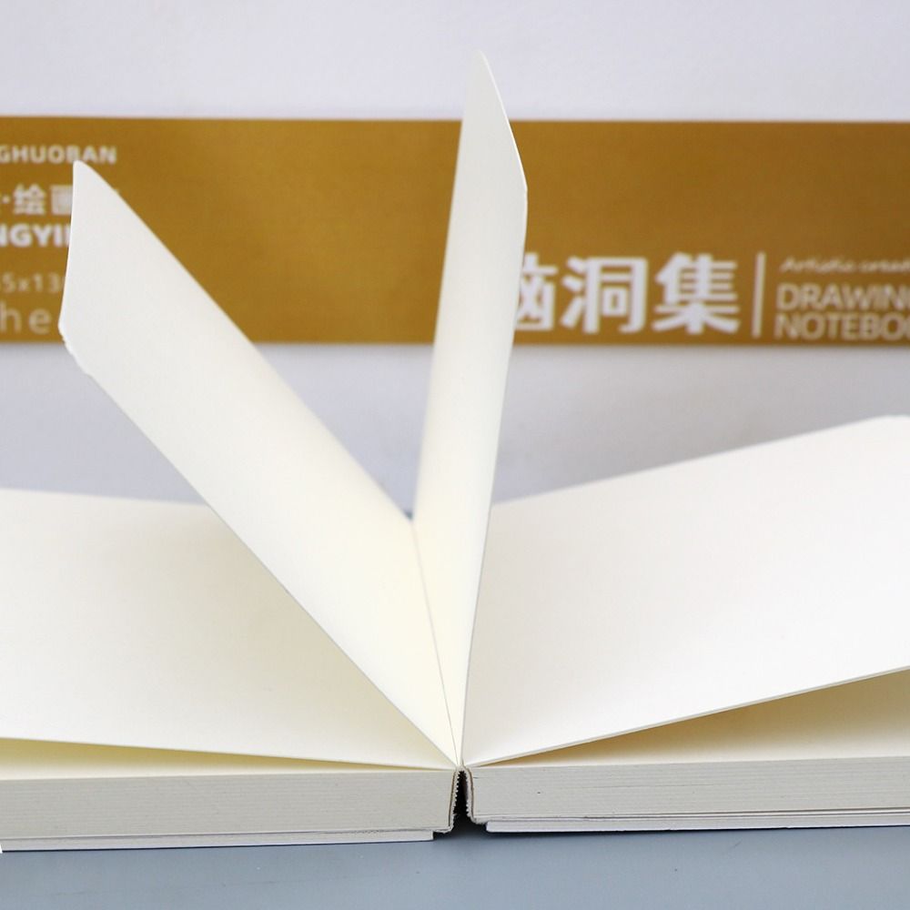 Portable Thick Paper Paint Book 58 Sheets Not Transparent To Ink Draw Book Inspiration Record Tearable Sketchbook Art Lover