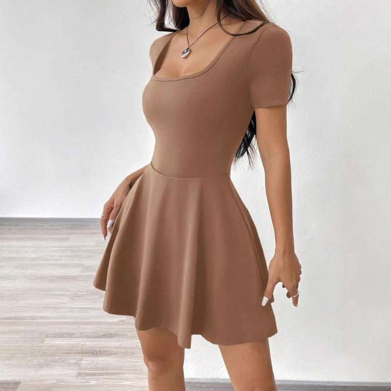 Summer New Style Sexy Waist Slimming Dress Women's Fashion and Elegant