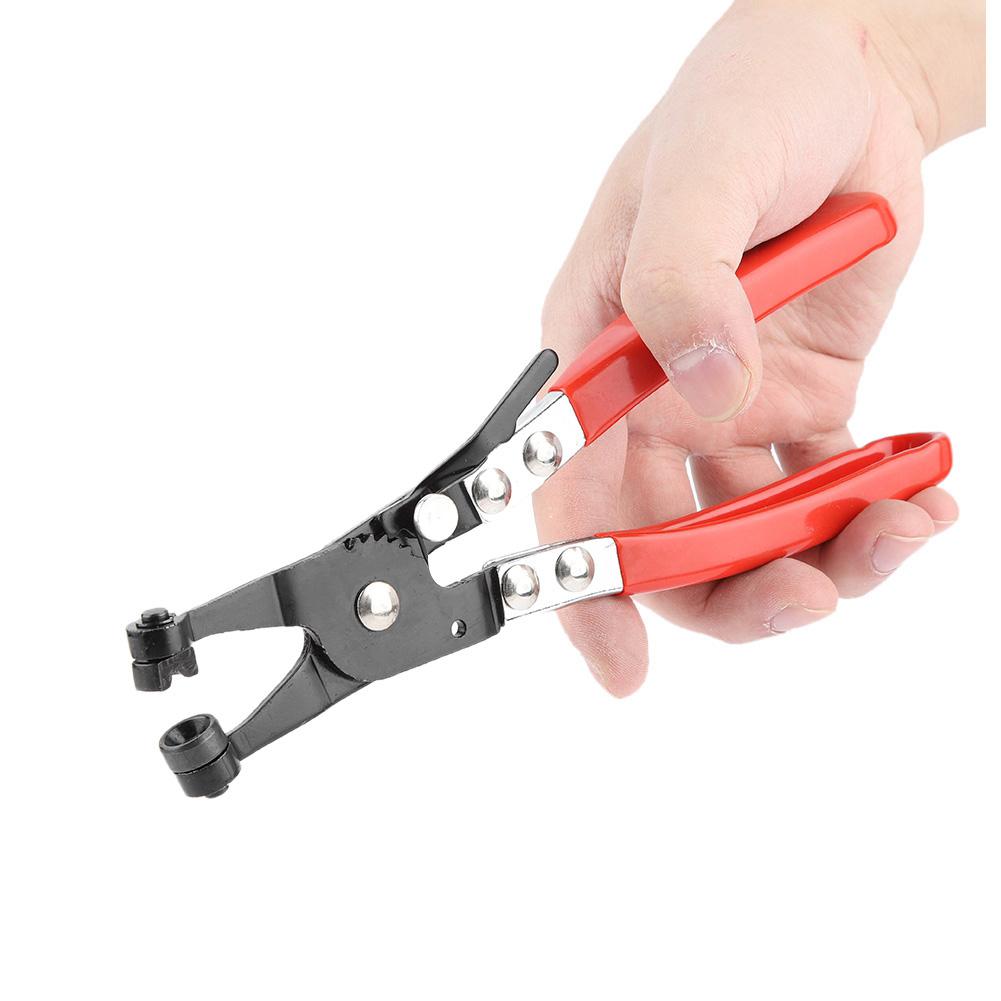 Auto-Bündelzange, gerader Hals, flexible Schlauchschelle, Kfz-Reparaturwerkzeuge (Typ H)