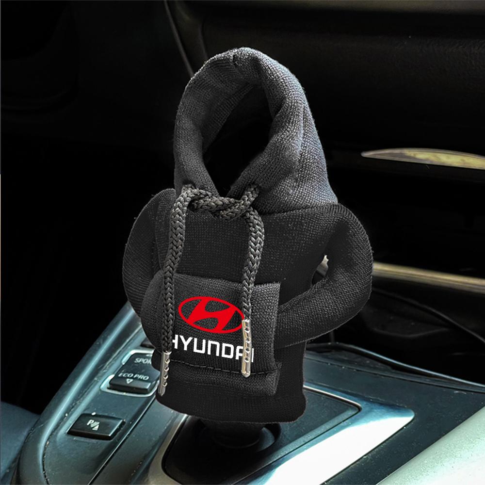Auto Styling Hoodies Car Gear Shift Lever Cover Sweatshirt Hoodie Accessories For Hyundai I10 I20 I30 IX20 Tucson Solaris Accent R9