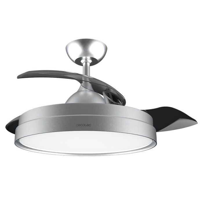 Ventilateur de plafond - Cecotec - EnergySilence Aero 4280 - Pales rétractables - Lampe - 40 W