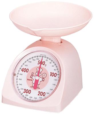 Tanita Mutfak Tartısı Pişirme Tartısı Analog 500g 2g Birimler Pembe 1345-PK