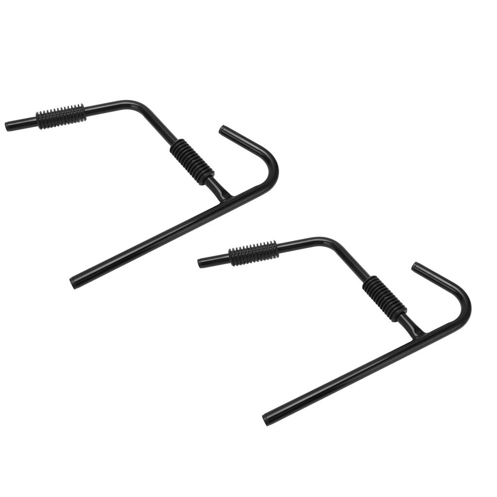 Heavy Duty Kayak Wall Rack Orderly Storage Detachable Black Metal Kayak Wall Mount Storage Rack for Garage Shed