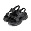 Women Leather Cushion Daily Casual Chunky Sandals 6cm Blj434