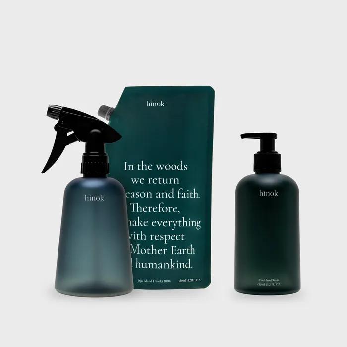 

Подарок на новоселье_Набор Signature - Дезодоратор из кипариса Чеджу + Жидкое мыло для рук