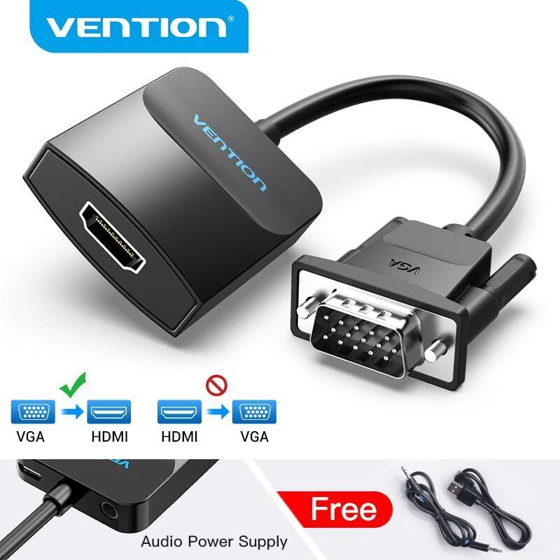 

Адаптер Vention VGA-HDMI 1080P VGA-папа-разъем HDMI-мама Кабель-конвертер