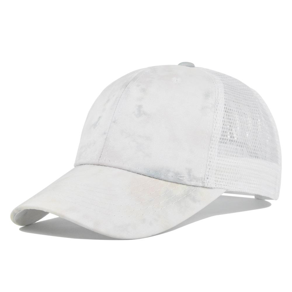 High Quality Batik Dyeing Baseball Cap For Men Women Mesh Breathable Sun Protection Adjustable Outdoor Sports Beach Travel Hat