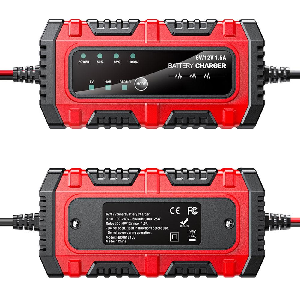 6V/12V Battery Charging Intelligent Control & Optimized Performance Battery Charger Multi-Level Protection Advanced Pulse Recond