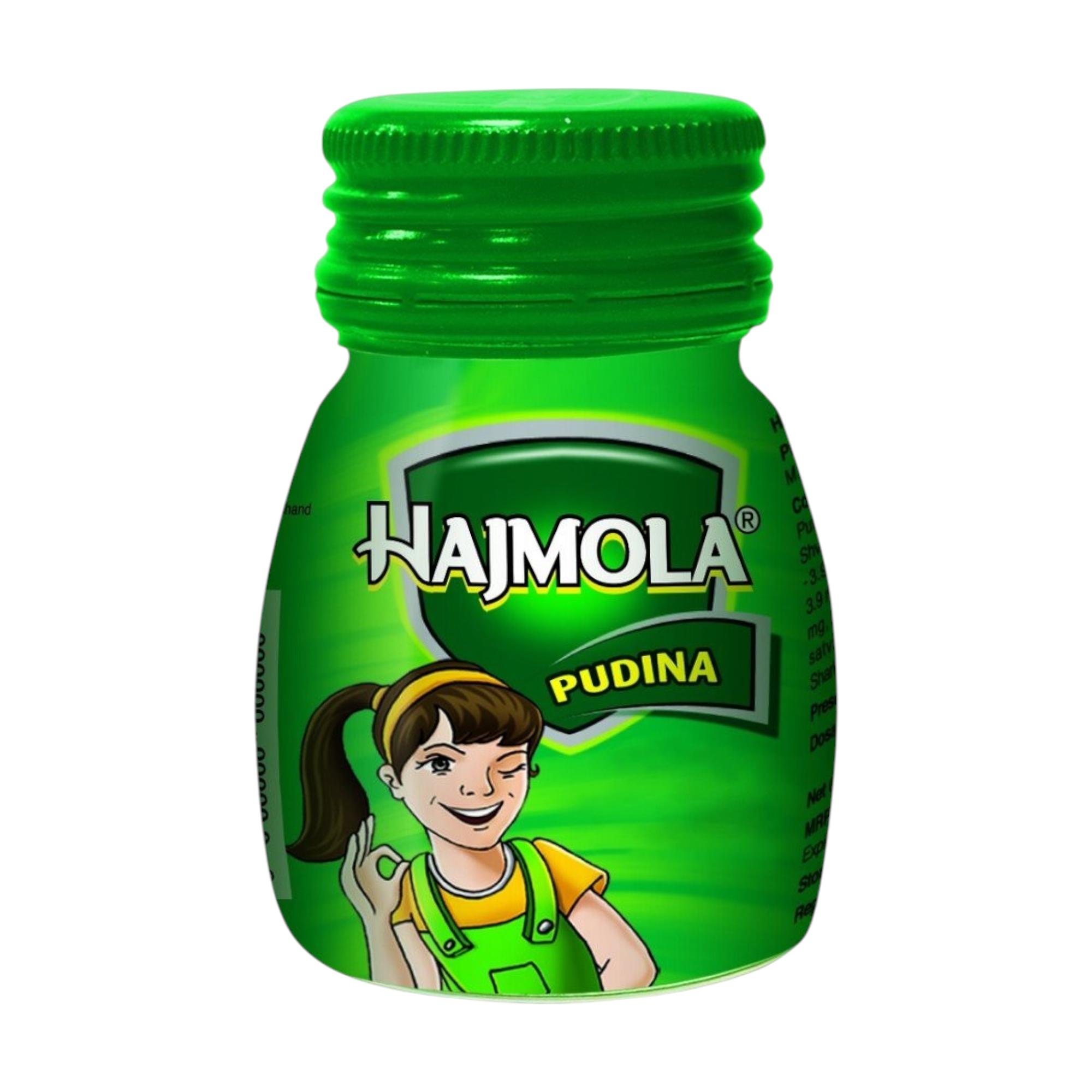 

Dabur Hajmola Pudina Flavour Digestive Tablets - 120 Tabs | 100% Ayurvedic Tasty Relief for Indigestion, Bloating & Gas | Natural Digestive Support
