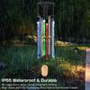 Solar Wind Chimes Changing Colors LED Wind Chimes for Outside
