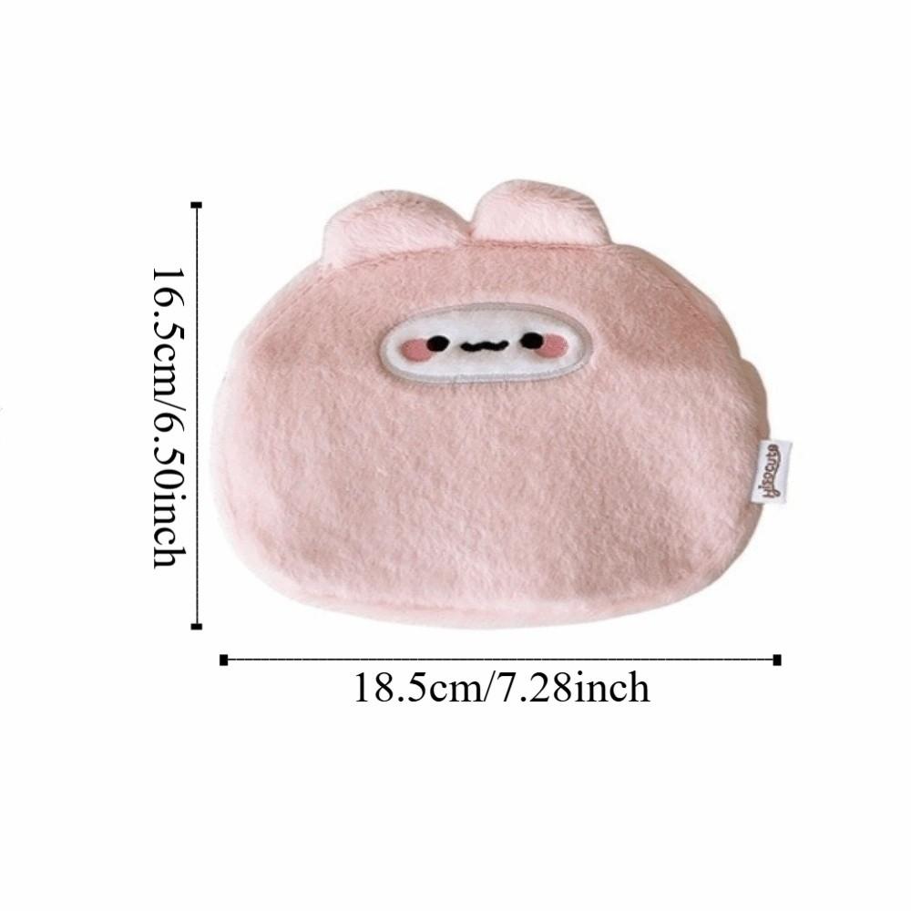 Cute Lips Storage Bag Plush Makeup Bag Fashion Animal Cosmetic Bag  Women