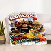 Coperta di Flanella Roblox Adventure Quest - Morbida e Adatta per Divani, Letti, Uffici, Viaggi, Tutte le Stagioni, Ottimo Regalo per Feste e Compleanni.