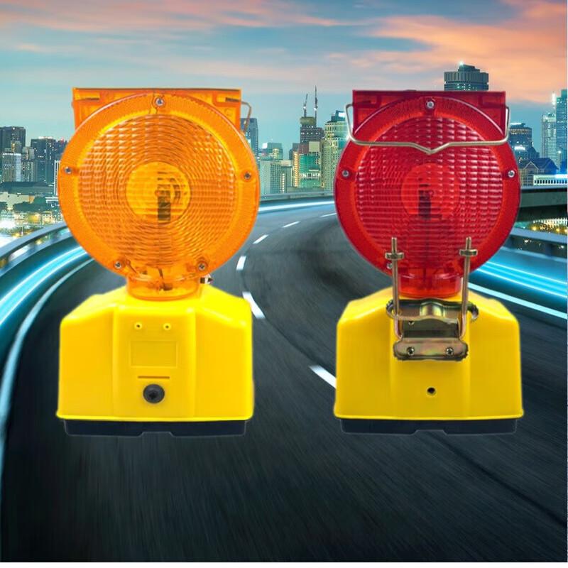 OLOMM Solar LED Traffic Warning Light