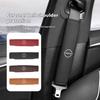 Car Perforated Seat Safety Belt Shoulder Strap Protection Pad For Nissan Qashqai Juke Sentra Altima Versa Maxima Almera Rogue
