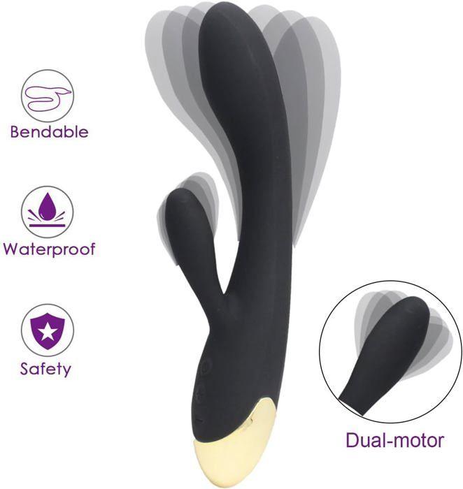 SexToy Vibromasseur Bâton de massage en silicone G-spot Mastur bation féminine Dildo étanche stimulateur clitoridien