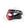 45mm Ultralight Bicycle Stem Shock Absorption Hollow Aluminum Alloy Handlebar Riser Cycling Bicycle Parts