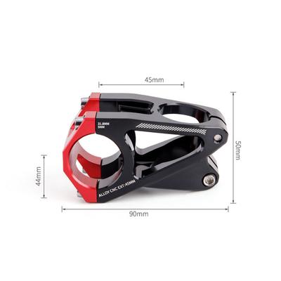 45mm Ultralight Bicycle Stem Shock Absorption Hollow Aluminum Alloy Handlebar Riser Cycling Bicycle Parts