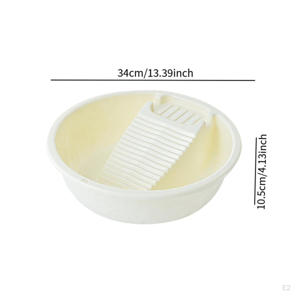 Convenient, Space-saving Washboard with Soap Holder for Towels, Pet Clothes, T-shirts, And More.