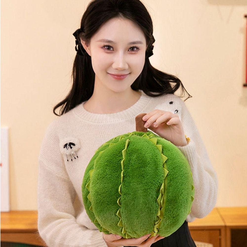 Fluffy Detachable Durian Plush Toy Collection Peeling Durian Plush Doll  Boys Girls