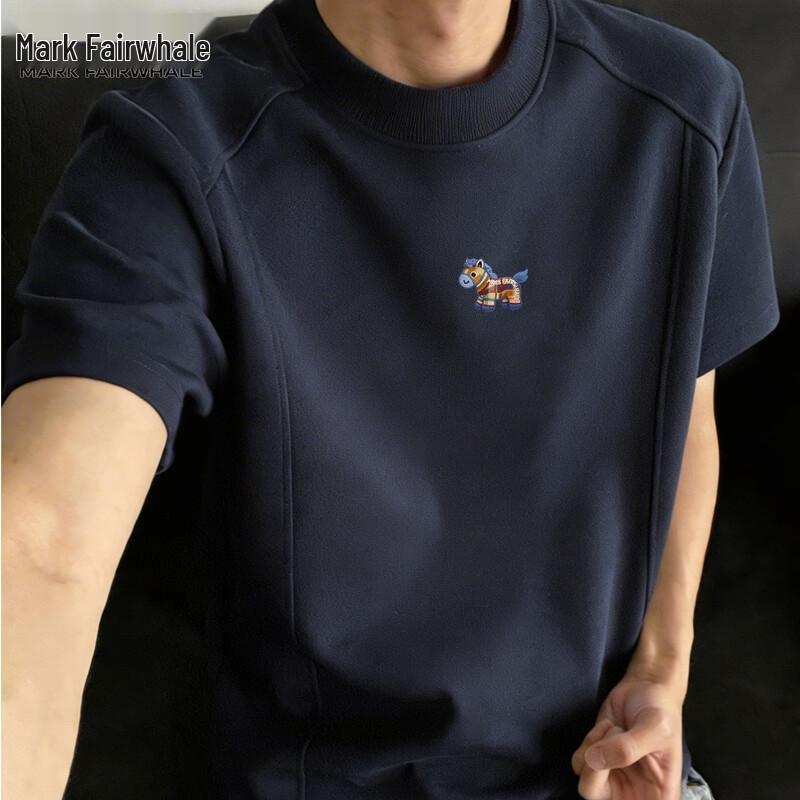 Mark Hua Fei Men s Loose Fit Short Sleeve T-Shirt L