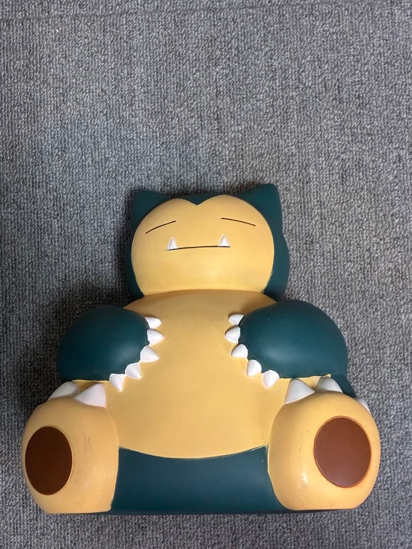 Snorlax piggy bank Pokemon figure coin interior decoration