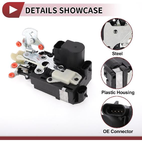 Elektrischer Türverriegelungsaktuatormotor für Chevrolet Blazer 1995-1997 für GMC Jimmy 1995-1997 Vordere Linke Fahrertür-Verriegelungsaktuator-Baugruppe Nr. 15066140