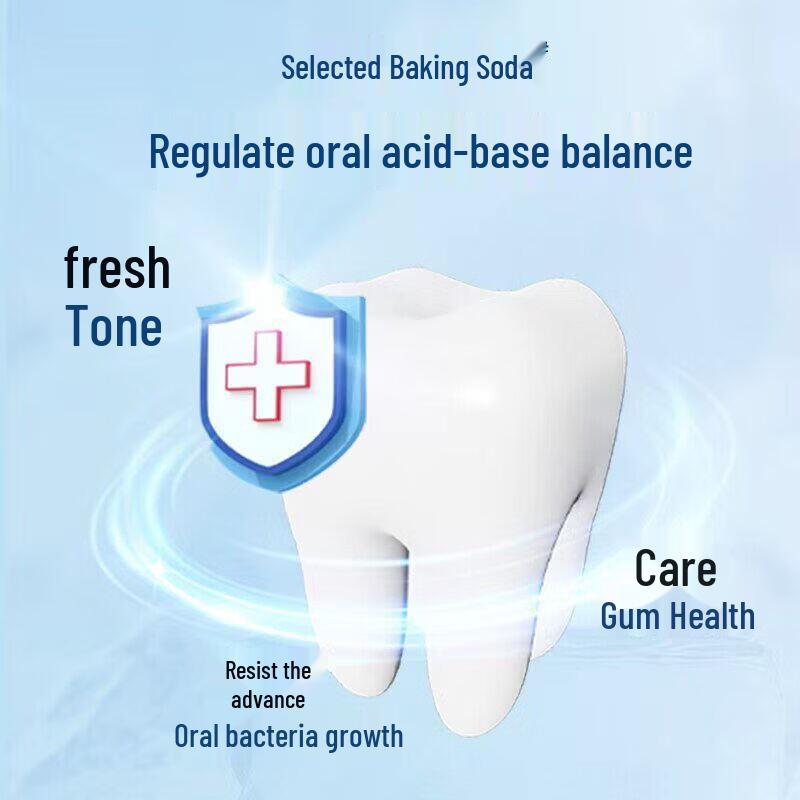 Soking Baking Soda Whitening Toothpaste