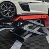 Miniature Radio-Controlled Car Lift, Portable Work Stand for 1/18 Scale
