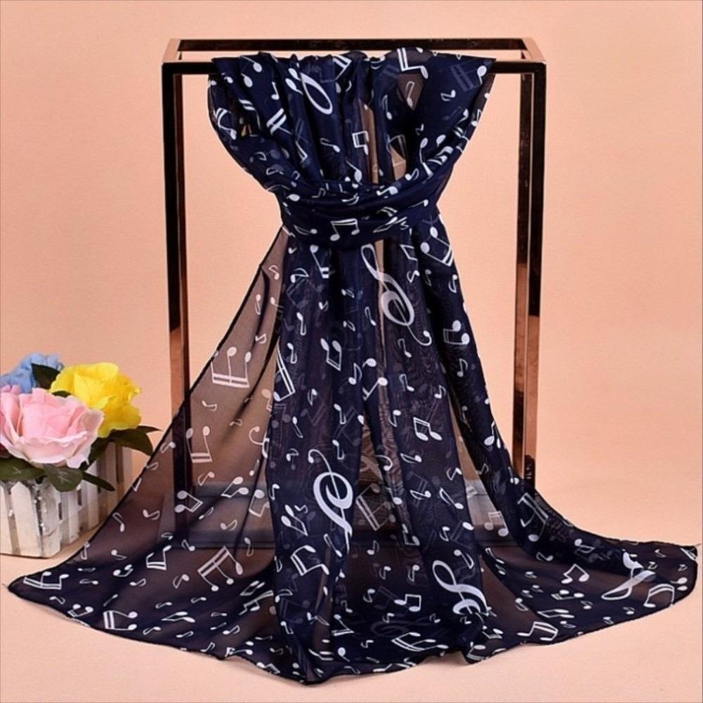 50*160cm Size Chiffon Hijab Scarf Printed Design Chiffon Neck Scarf Printed Muslim Veil  Woman