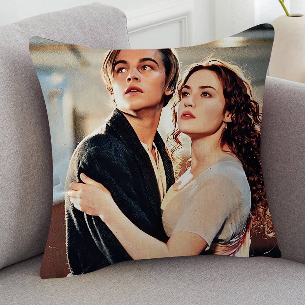 Movie Titanic Pillow Case Soft Double Sided Print Sofa Cushion Cover Throw Pillow Covers