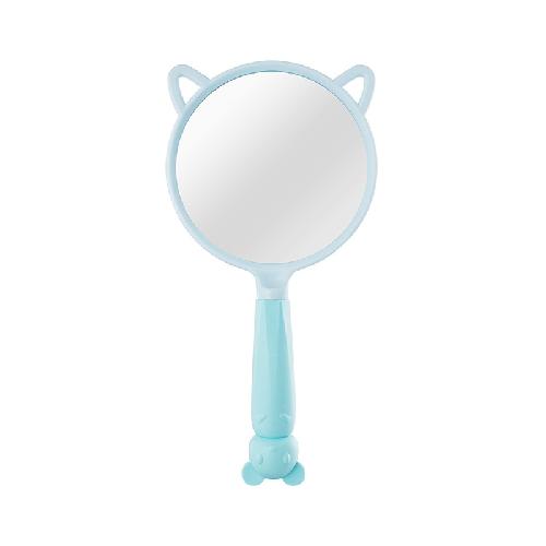 Pocket Demon Soft Cute Silicone Handle Mirror Girl Home Cute Handheld Mirror Portable High-definition Makeup Mirror