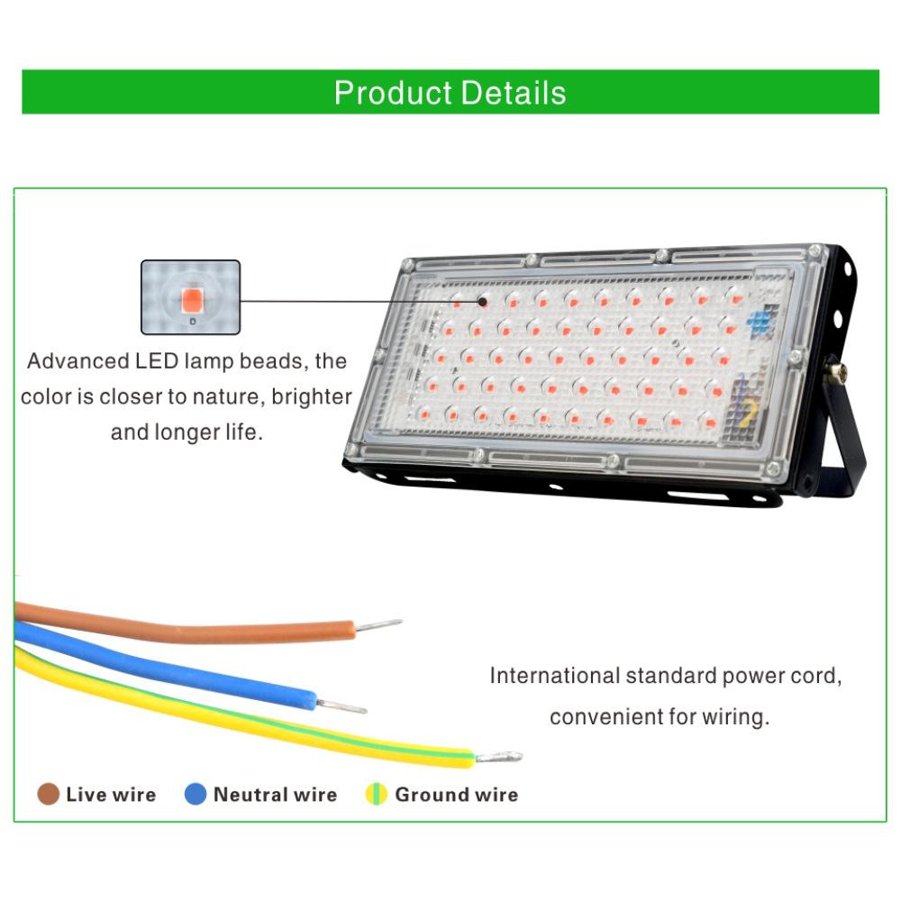 High Power LED Flood Lights 220-240V Remote RGB Outdoor Lighting Parks The Garden Decorative Spotlights Aluminum Flood Lamp