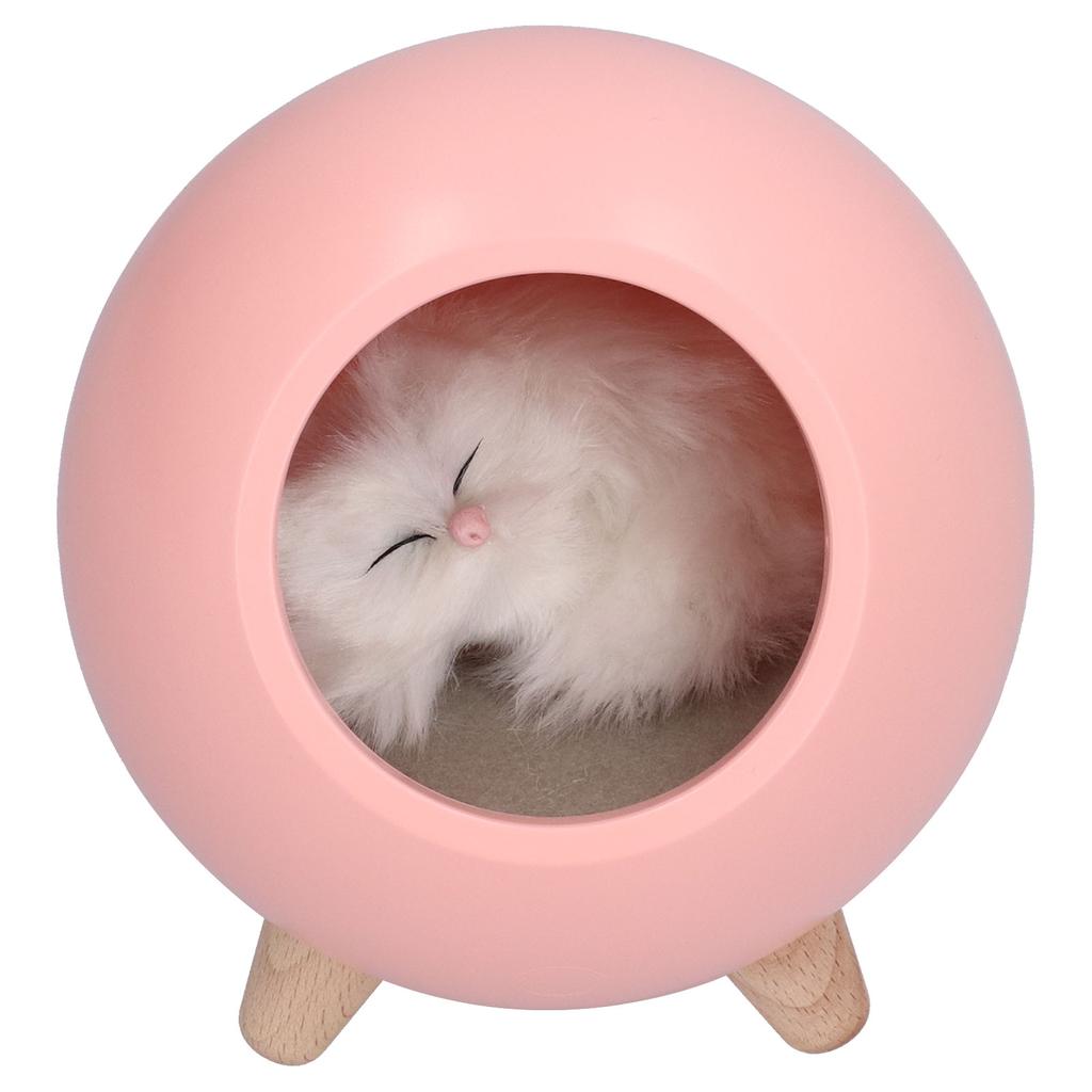 Cute Cat Touch Led Night Light Portable Rechargeable Cat House LED Night Light for Bedroom