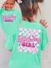 Girl Clothes Birthday Princess Printed Girls T-Shirt Happy Birthday Girl Party Outfit Tops Kids Short Sleeve Tshirt Kids Clothes