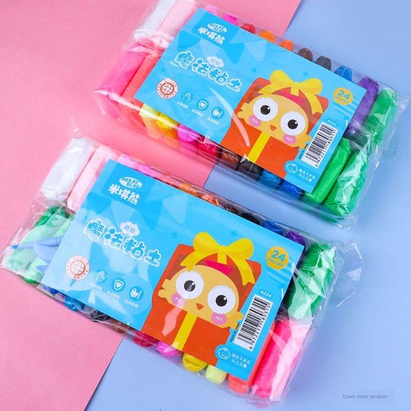 

DIY 24 Colors Plasticene Kids Ultralight Clay